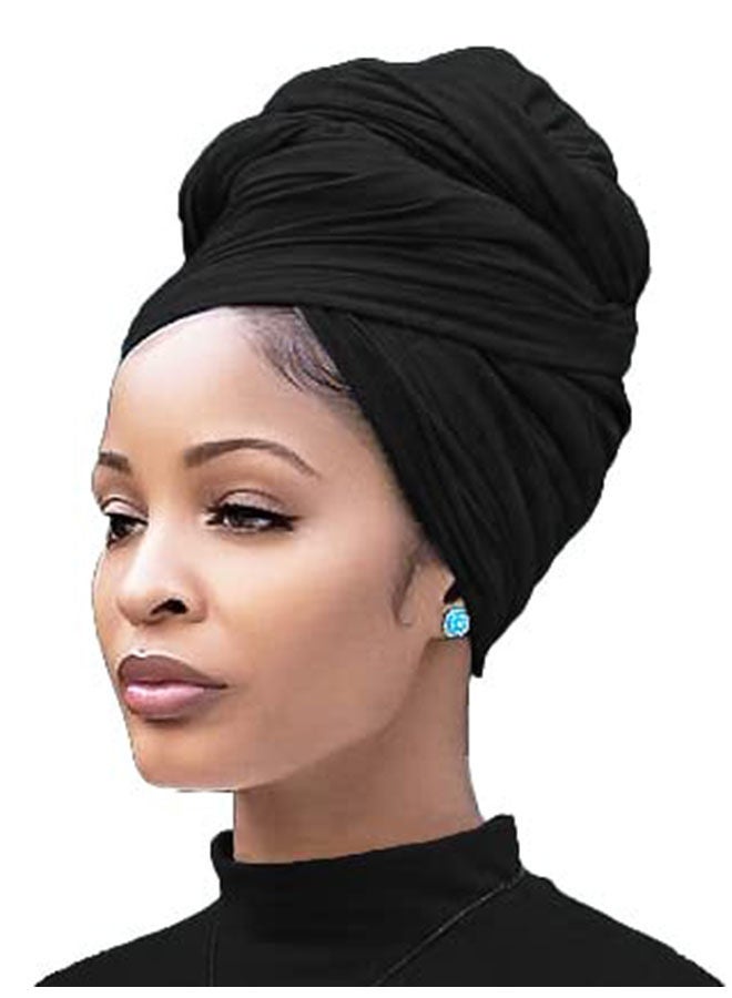 Women'S Fashionable Dust Headscarf 2 Pieces Set Multipurpose Magic Fashion Hot Diamond Sarong Gradient
