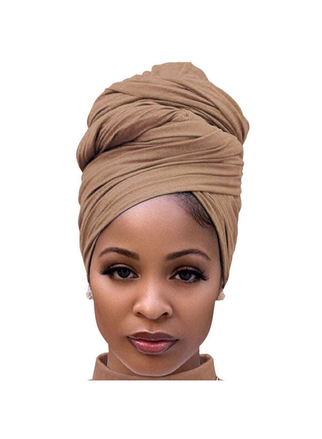 Women'S Fashionable Dust Headscarf 2 Pieces Set Multipurpose Magic Fashion Hot Diamond Sarong Gradient