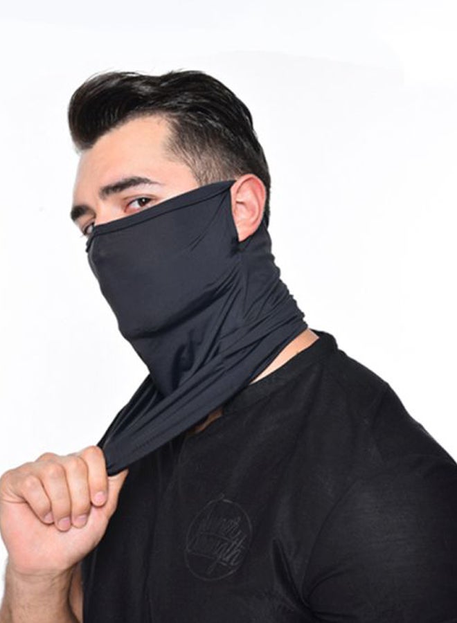 Mounting Ear Neck Gaiter Black