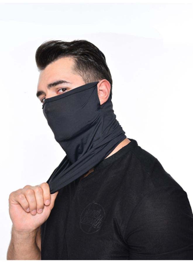 Mounting Ear Neck Gaiter Black