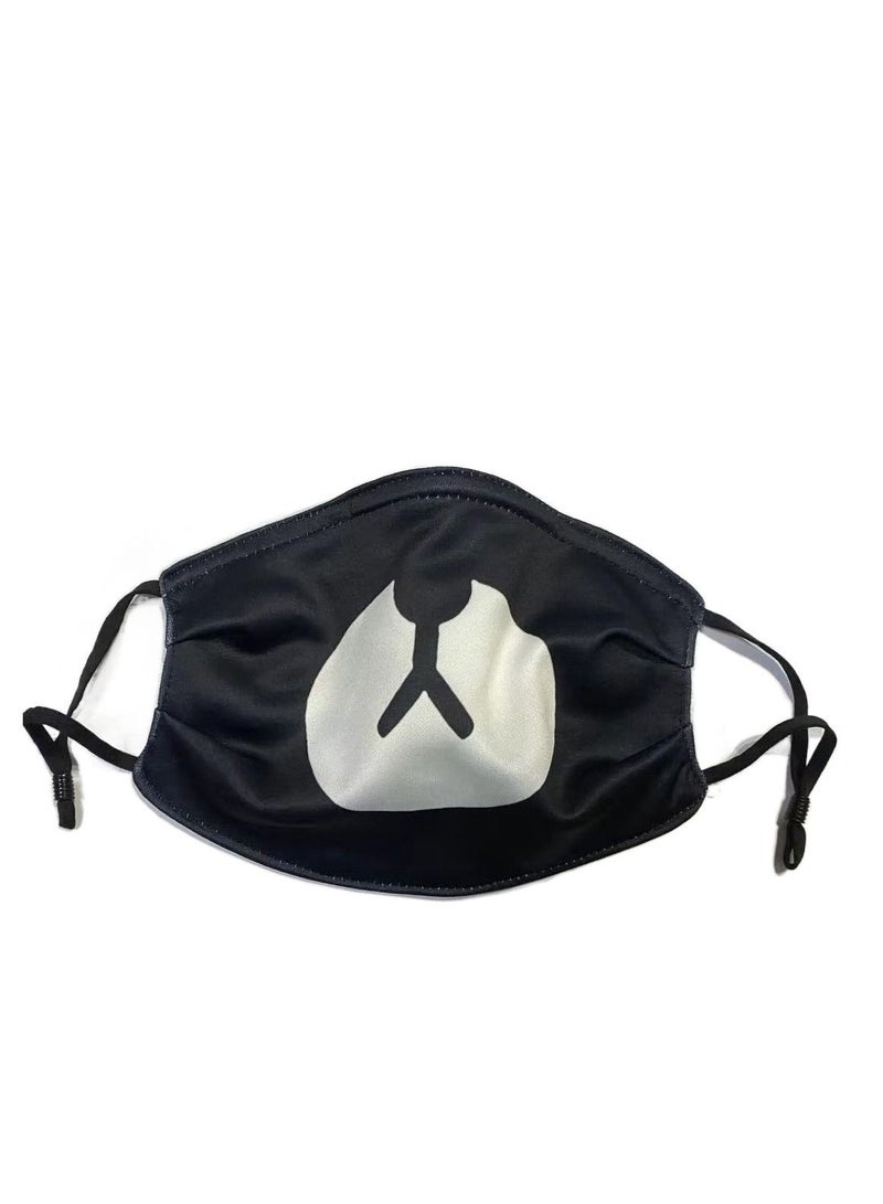 5-Piece Different Styles Of Children's Masks Can Put Pm2.5 Filters