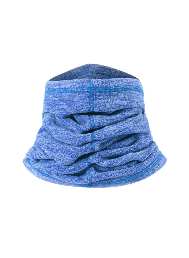 Winter Sport Warm Soft Collar Face Scarf Mask Sky Blue