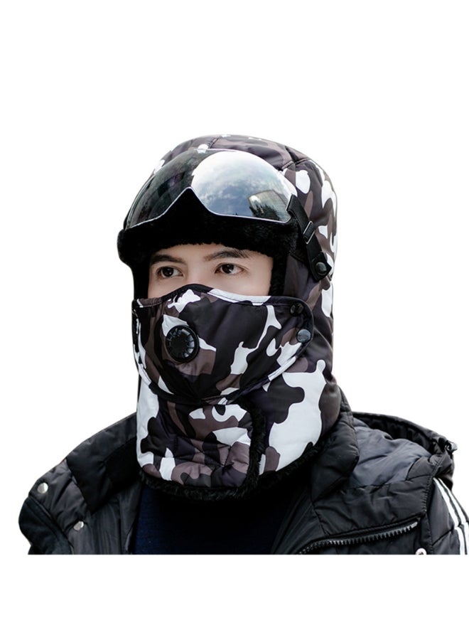 Waterproof Trapper Hat Face Mask Multicolour