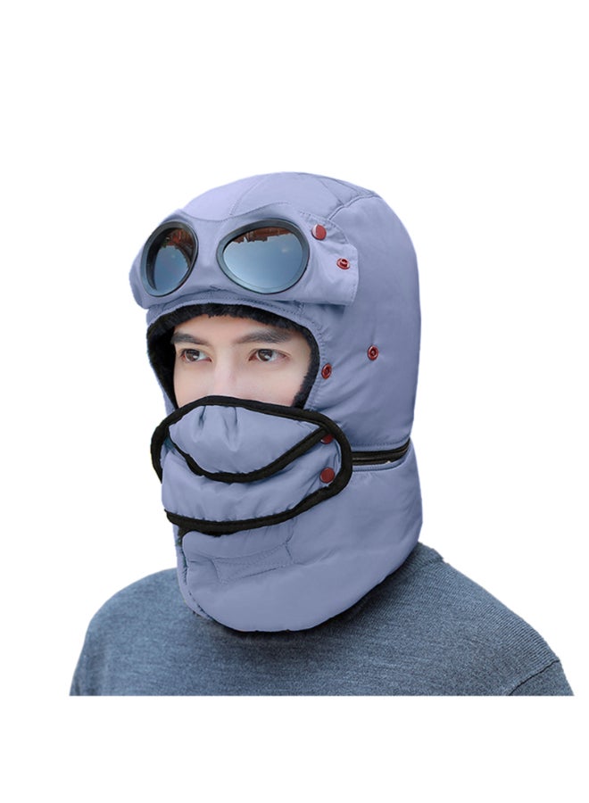 Winter Warm Face Mask Grey