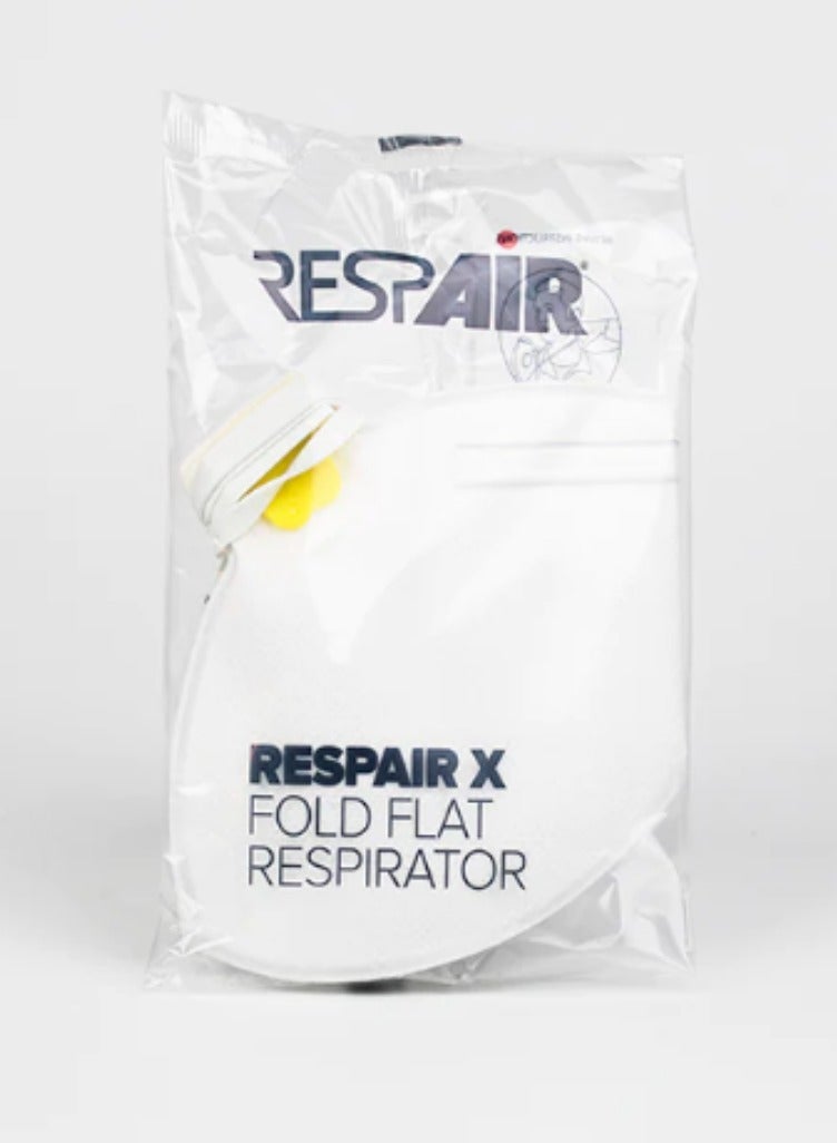 Respair P2 Fold-Flat Respirator X Adjustable Strap (Pack of 20) 430803