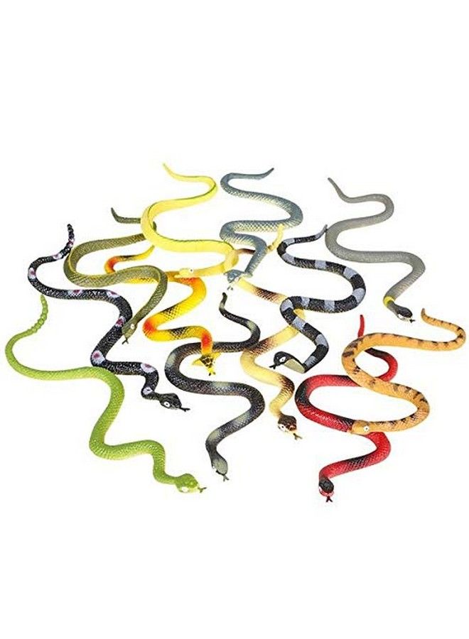 6 Inch Rain Forest Snakes Set Of 12