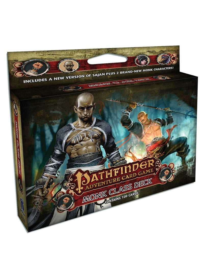 109-Piece Monk Class Deck Pathfinder Adventure Card Game Set