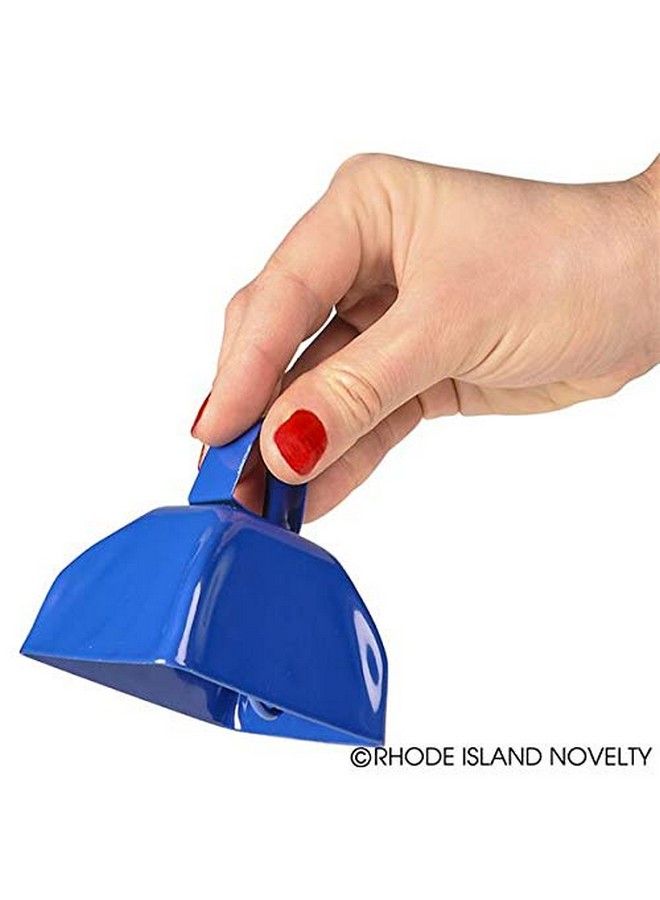 Blue Metal Cowbells One Dozen Per Order