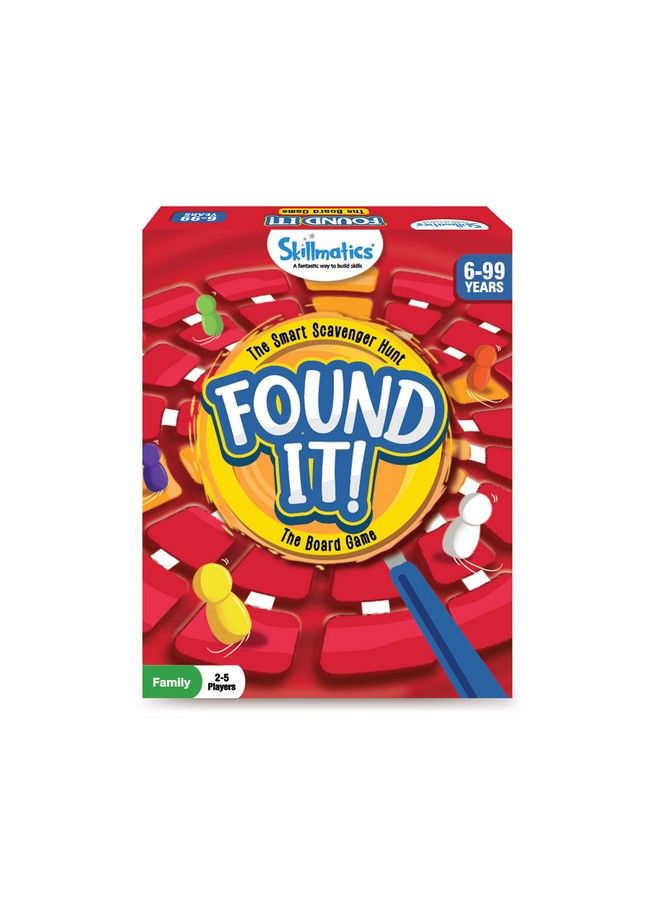 Board & Card Game Found It, Scavenger Hunt For Kids, Fun Family Game, Gifts For Ages 6 And Up