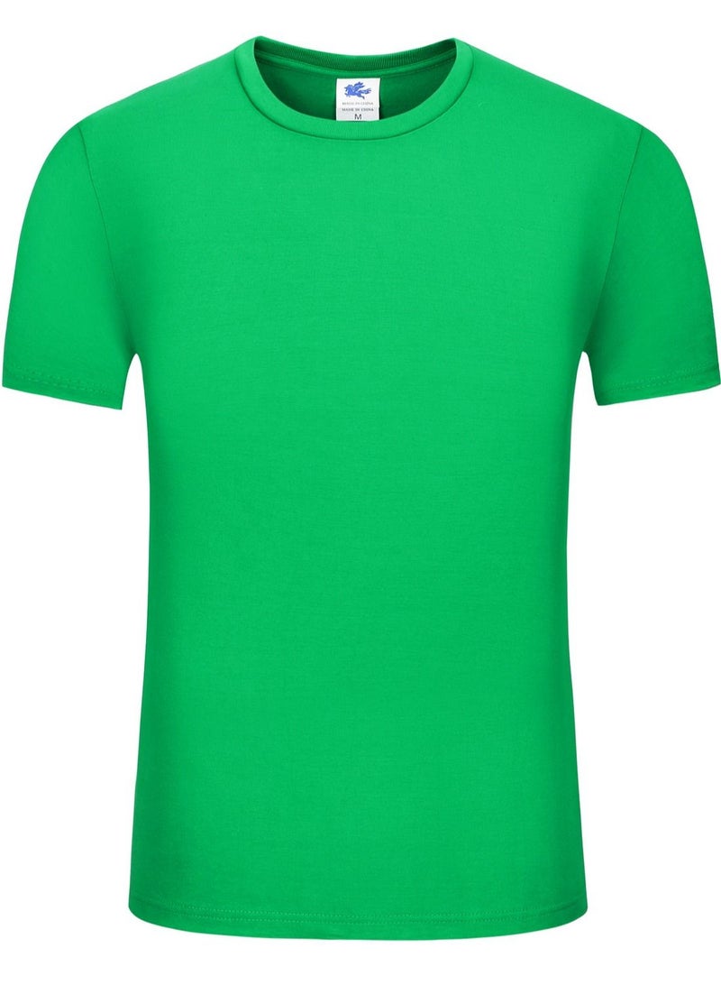 Men Quick Dry Breathable Elastic T-Shirt Green