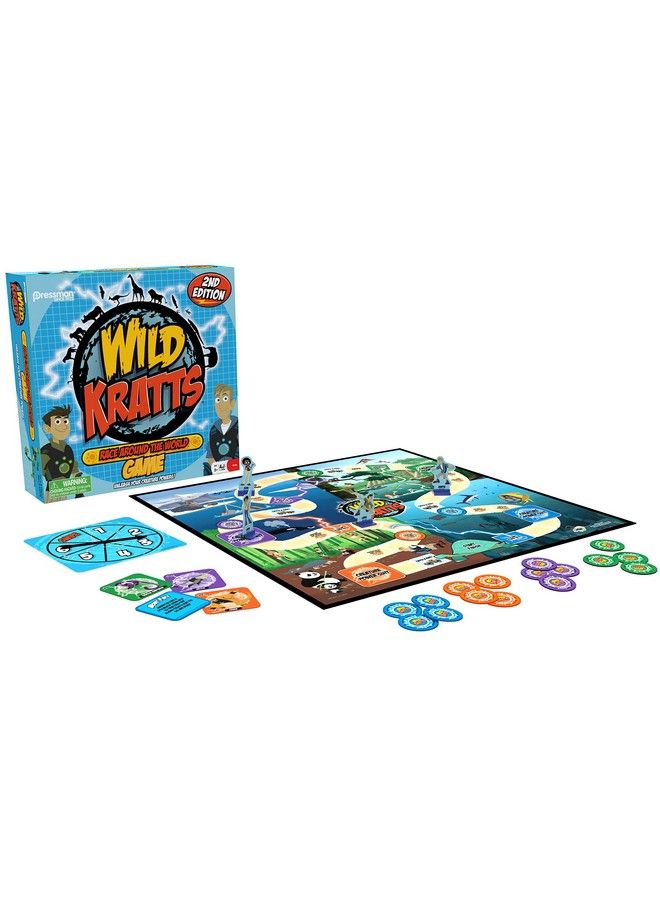 Wild Kratts Race Around The World Board Game Multicolor 5