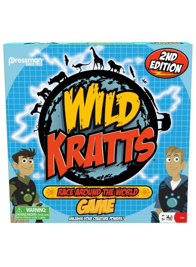 Wild Kratts Race Around The World Board Game Multicolor 5