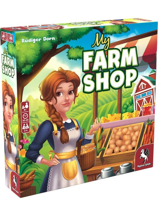 My Farm Shop Game By Pegasus Spiele 2 4 Players Games For Family 30 45 Mins Of Gameplay Games For Family Game Night Games For Kids And Adults Ages 8+ English Version