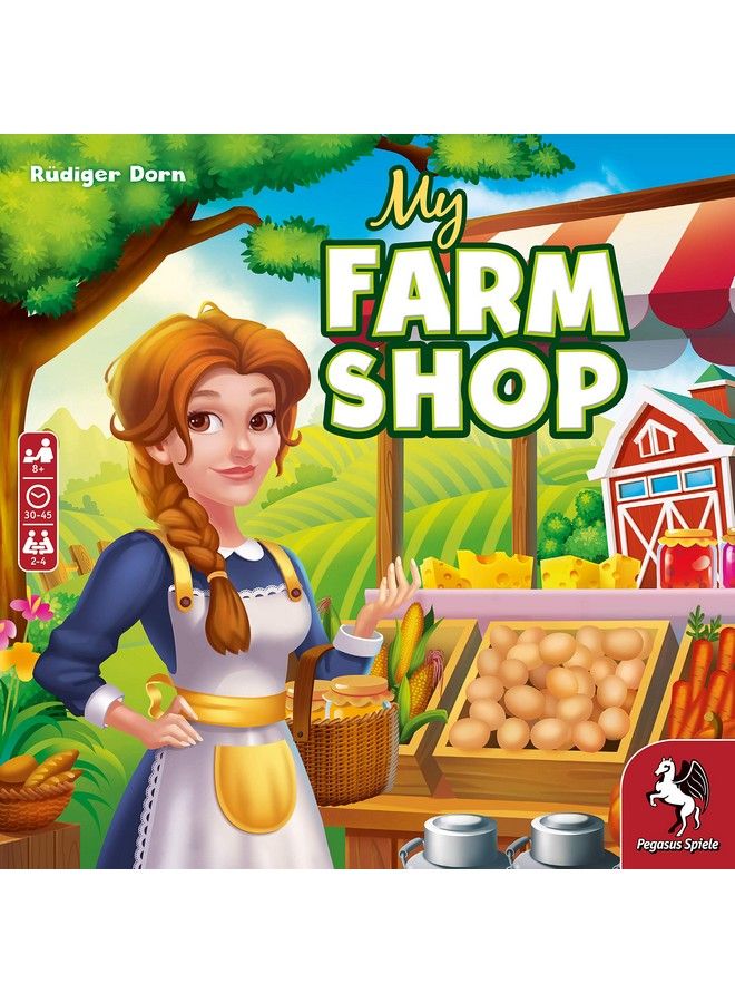 My Farm Shop Game By Pegasus Spiele 2 4 Players Games For Family 30 45 Mins Of Gameplay Games For Family Game Night Games For Kids And Adults Ages 8+ English Version