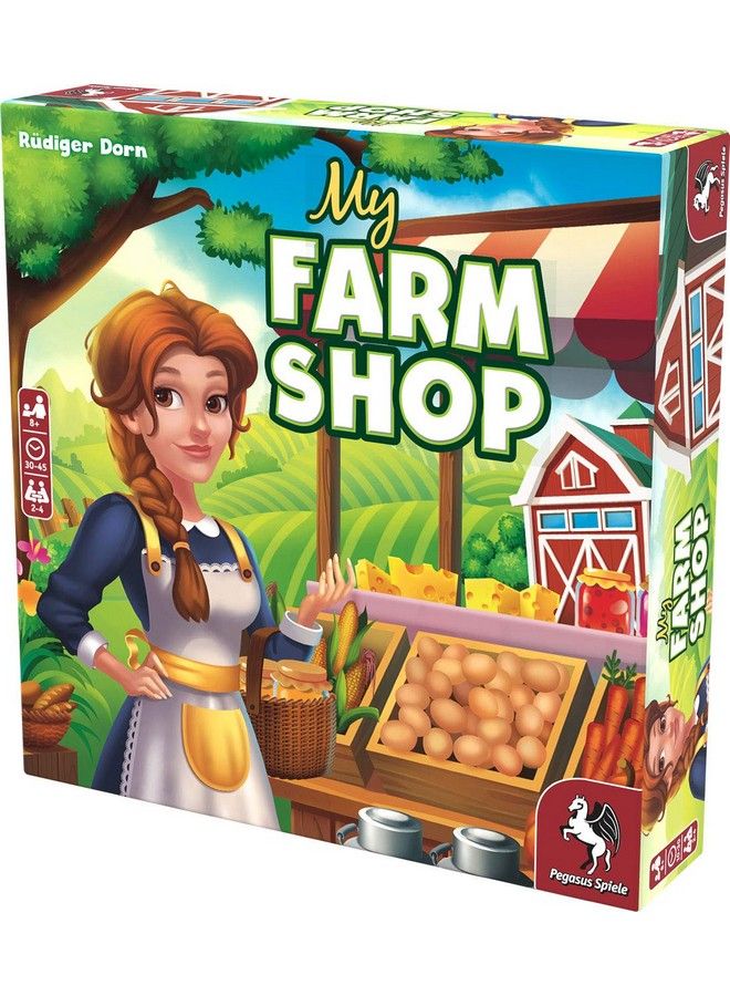 My Farm Shop Game By Pegasus Spiele 2 4 Players Games For Family 30 45 Mins Of Gameplay Games For Family Game Night Games For Kids And Adults Ages 8+ English Version