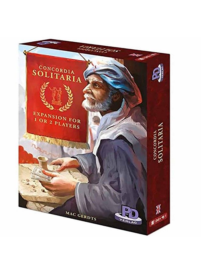 : Concordia Solitaria Expansion Strategy Board Game Expansion To Concordia Ages 14+ 1 2 Players 60 Min Game Play (Rgg615)