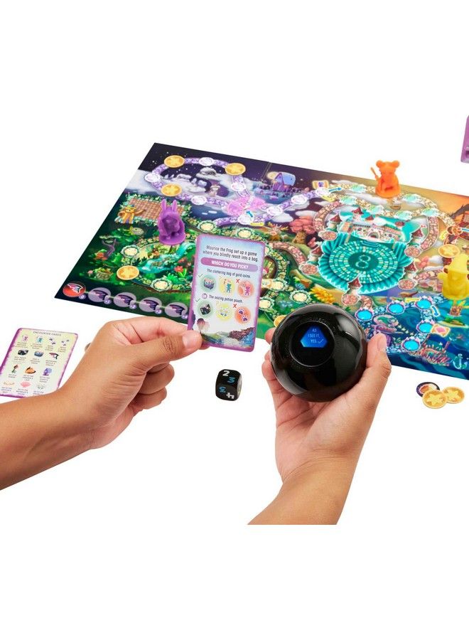 Magic 8 Ball Magical Encounters Board Game For Kids Cooperative Family Game With Real Magic 8 Ball