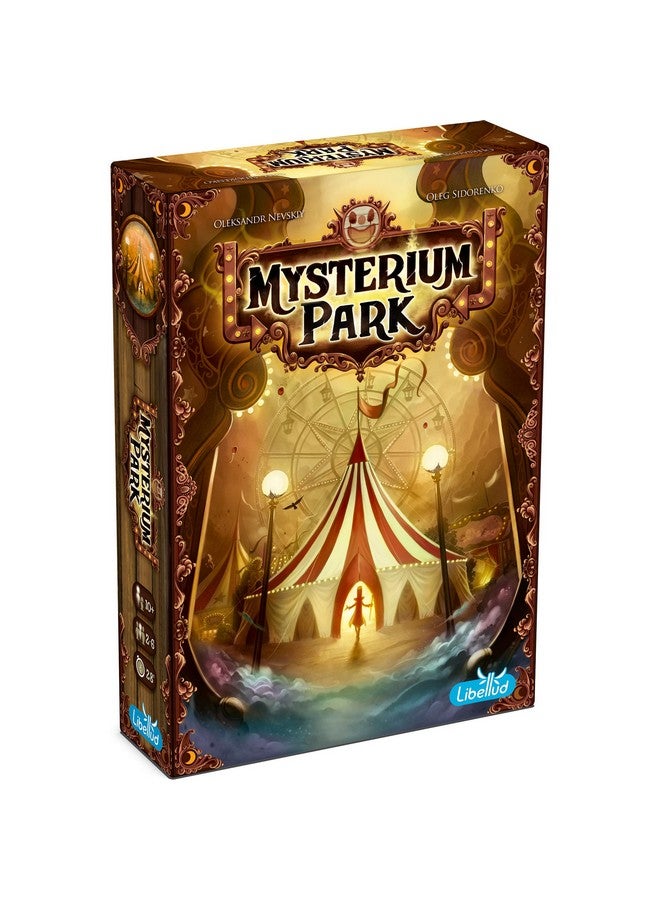 Mysterium Park Board Game Enigmatic Cooperative Mystery Game With Ghostly Intrigue Fun For Family Game Night Ages 10+ 27 Players 30 Minute Playtime Made By Libellud