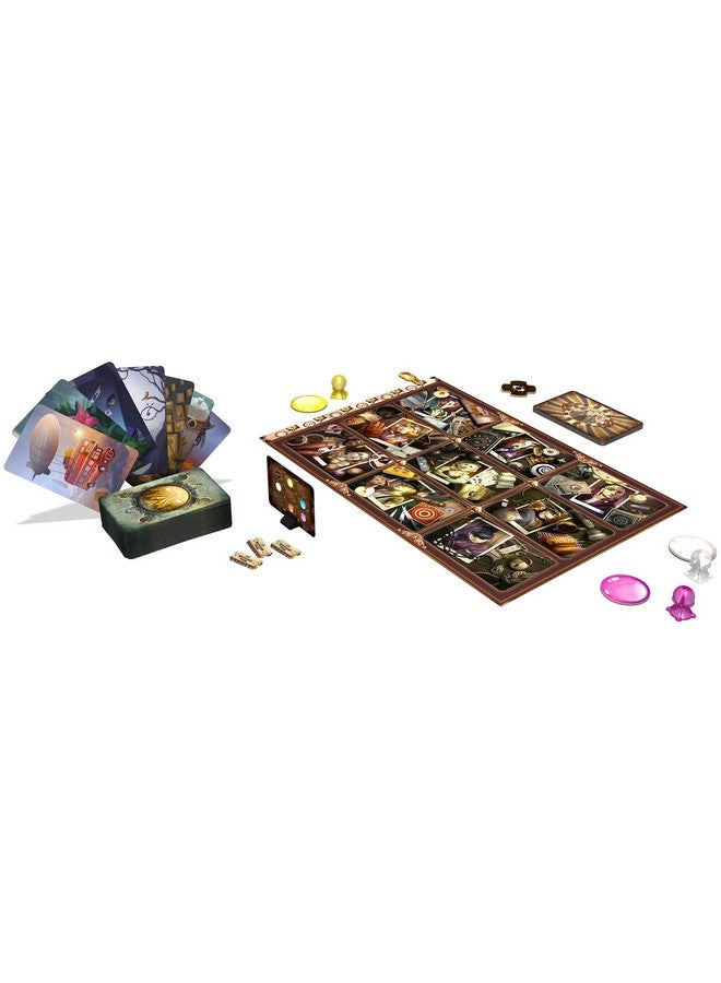 Mysterium Park Board Game Enigmatic Cooperative Mystery Game With Ghostly Intrigue Fun For Family Game Night Ages 10+ 27 Players 30 Minute Playtime Made By Libellud