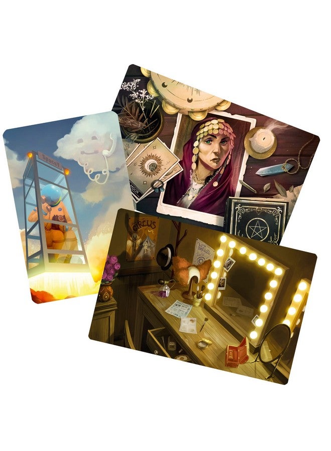 Mysterium Park Board Game Enigmatic Cooperative Mystery Game With Ghostly Intrigue Fun For Family Game Night Ages 10+ 27 Players 30 Minute Playtime Made By Libellud