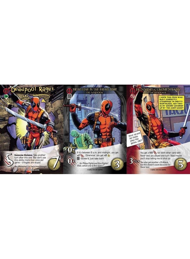 Legendary A Marvel Deck Building Deadpool Expansion Board Game