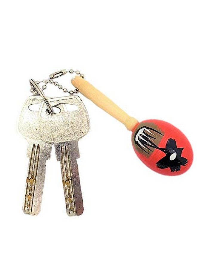 Mini Maraca Keychains Pack Of 12