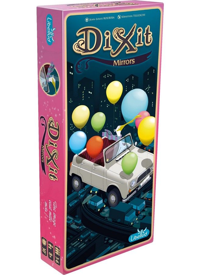 Dixit Mirrors Board Game Expansion  Storytelling Game For Kids And Adults  Fun Family Board Game  Creative Kids Game  Ages 8 And Up  36 Players  Average Playtime 30 Minutes  Made By