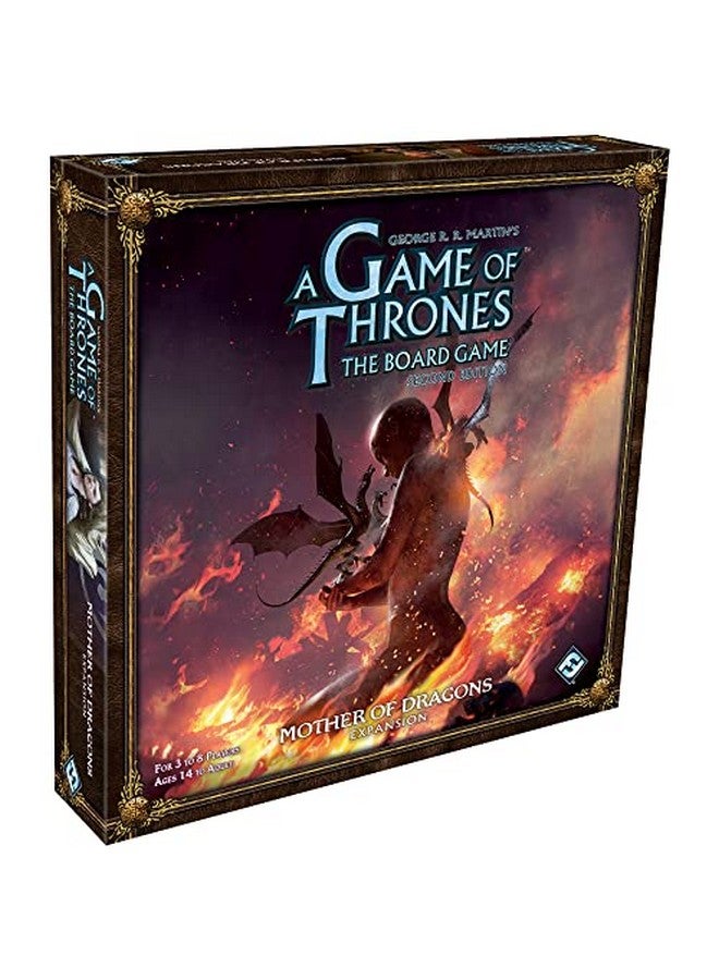 A Game Of Thrones The Board Game Mother Of Dragons Expansion Strategy Game For Adults And Teens Ages 14+ 38 Players Average Playtime 24 Hours Made By Fantasy Flight Games