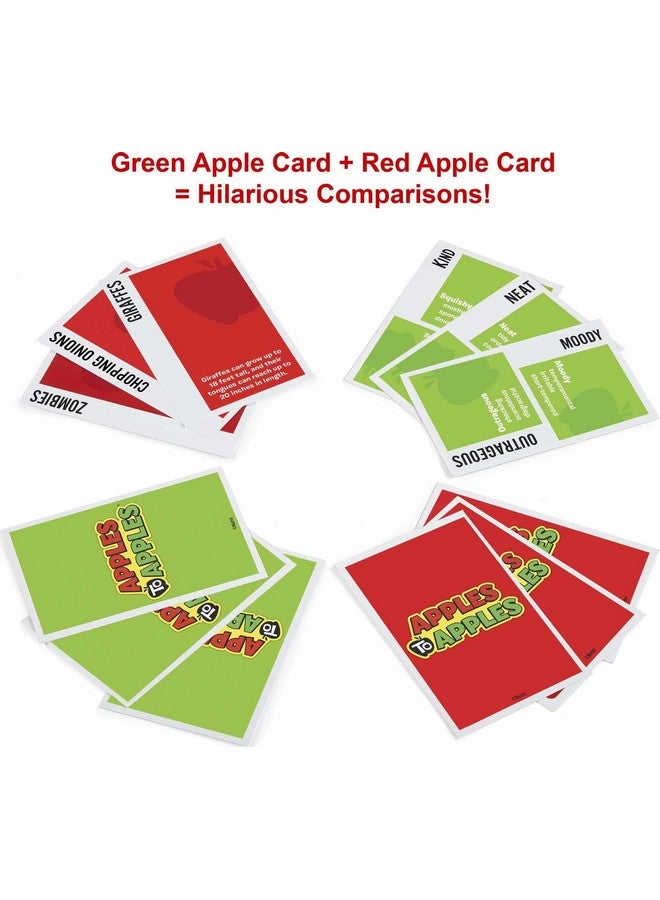 Apples To Apples Card Game For Game Night With Familyfriendly Words To Make Crazy Combinations