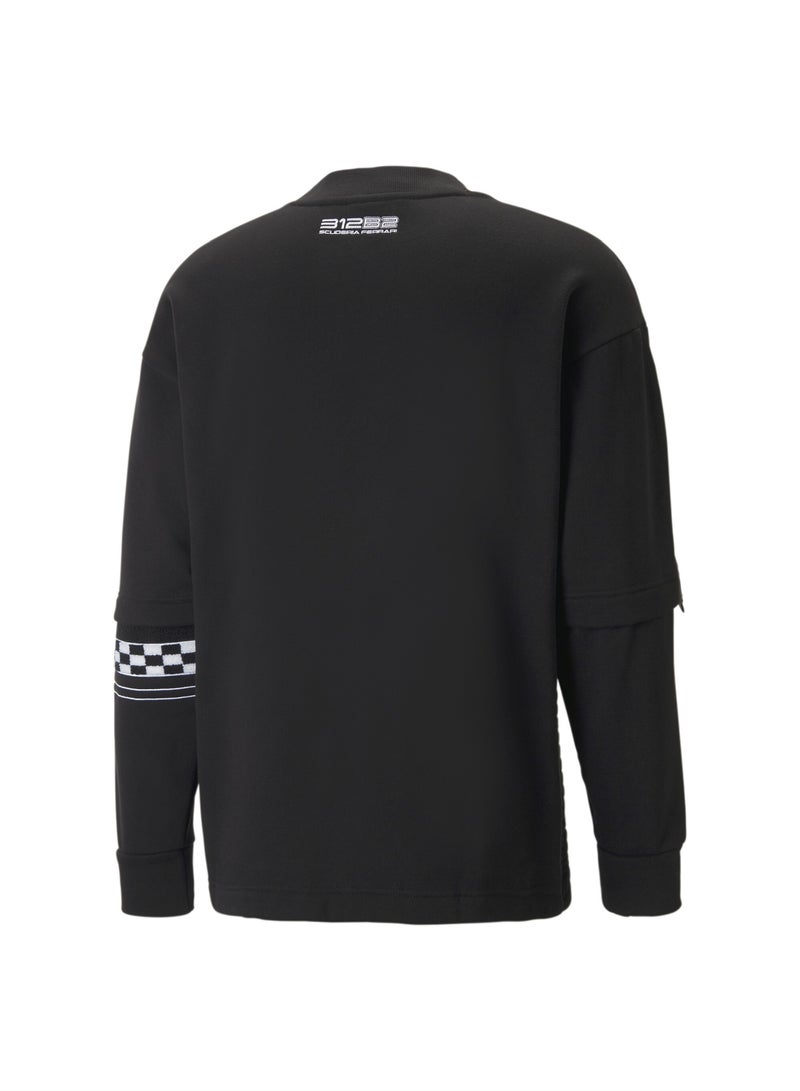 Scuderia Ferrari Race Statement Mens Crew Neck Sweatshirt