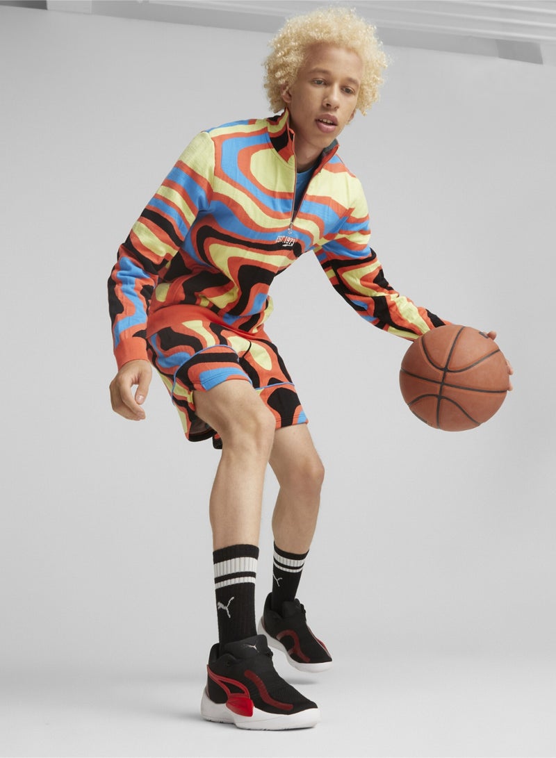 Lava Knit Basketball Sweatshirt