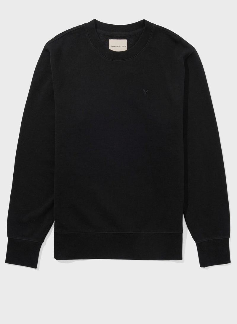 Logo Crew Neck Sweatshirt