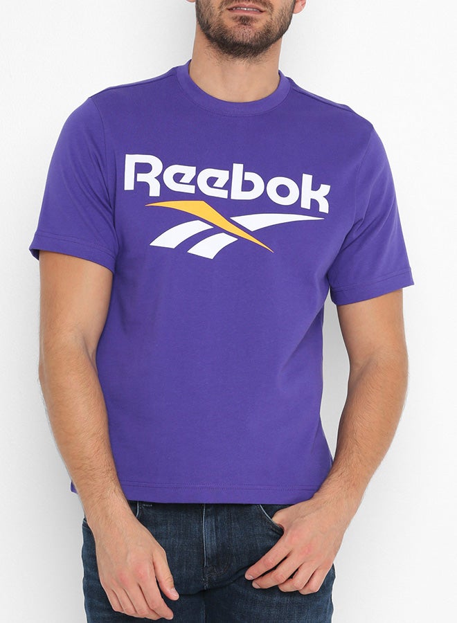 Classic Vector T-Shirt Purple/White/Yellow