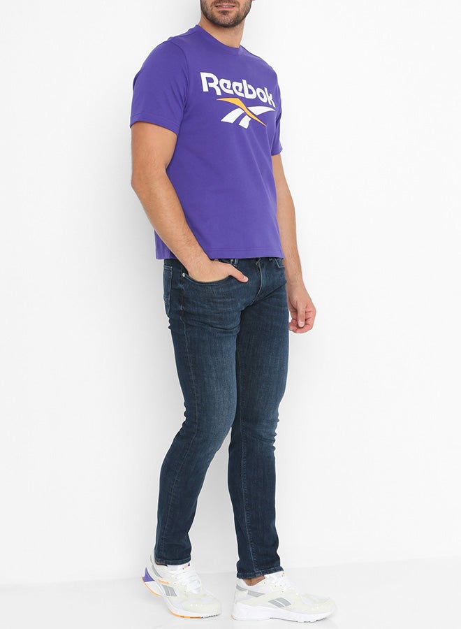 Classic Vector T-Shirt Purple/White/Yellow