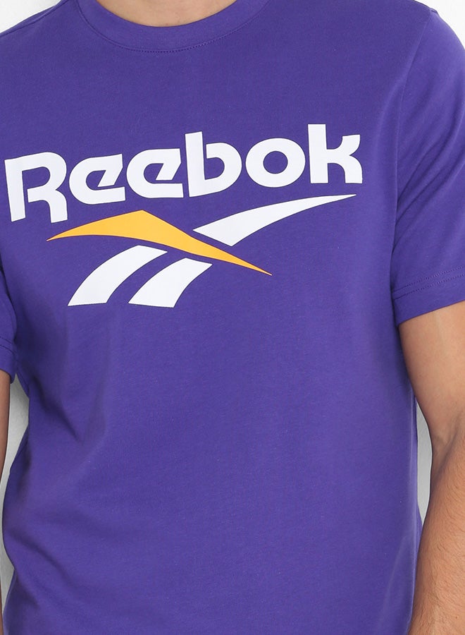 Classic Vector T-Shirt Purple/White/Yellow