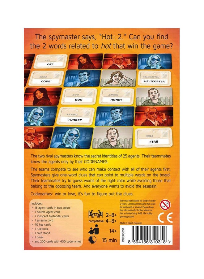 Codename   Boardgame   Cge