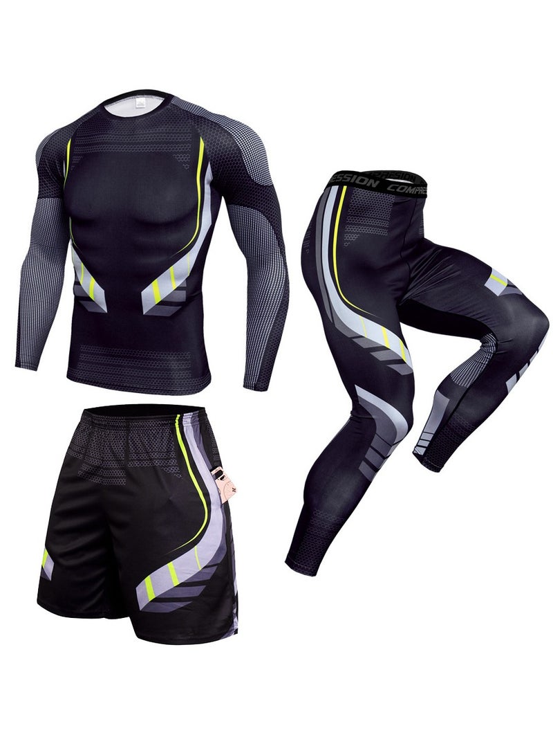 Loose Fitting Ice Silk Pants Quick Drying Sports Set