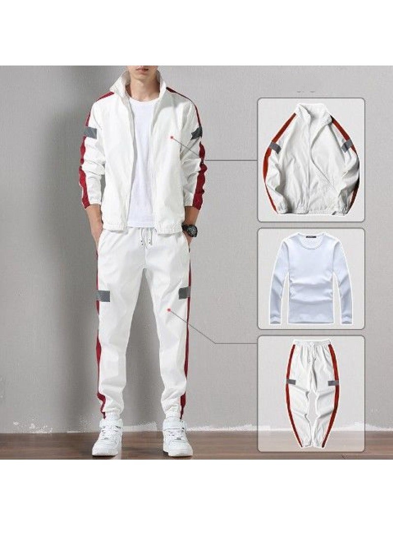 Loose Fitting Ice Silk Pants Quick Drying Sports Set