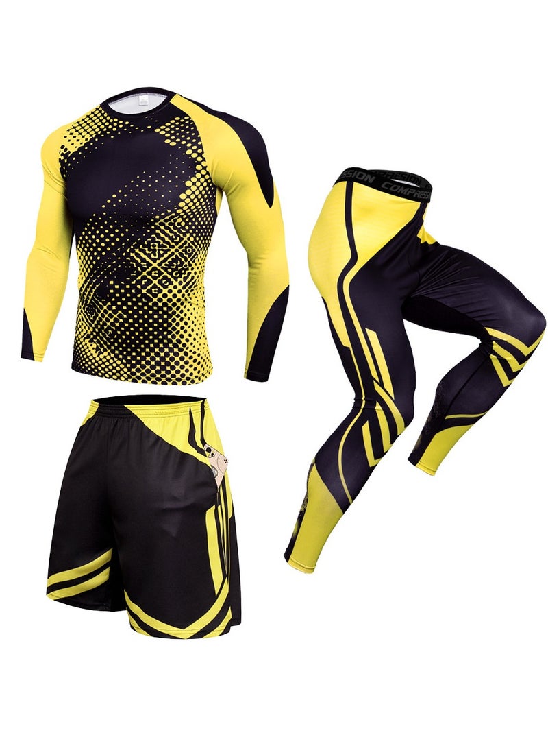 Loose Fitting Ice Silk Pants Quick Drying Sports Set