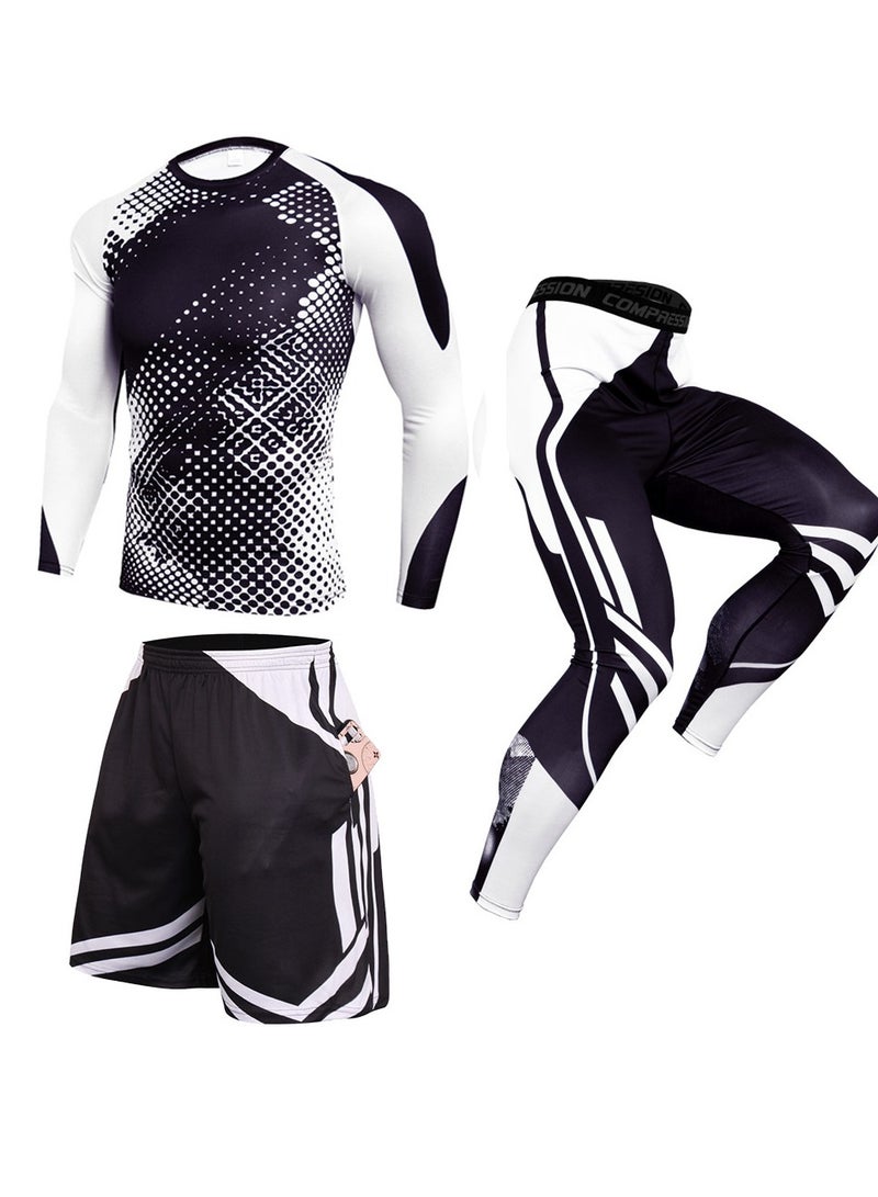 Loose Fitting Ice Silk Pants Quick Drying Sports Set