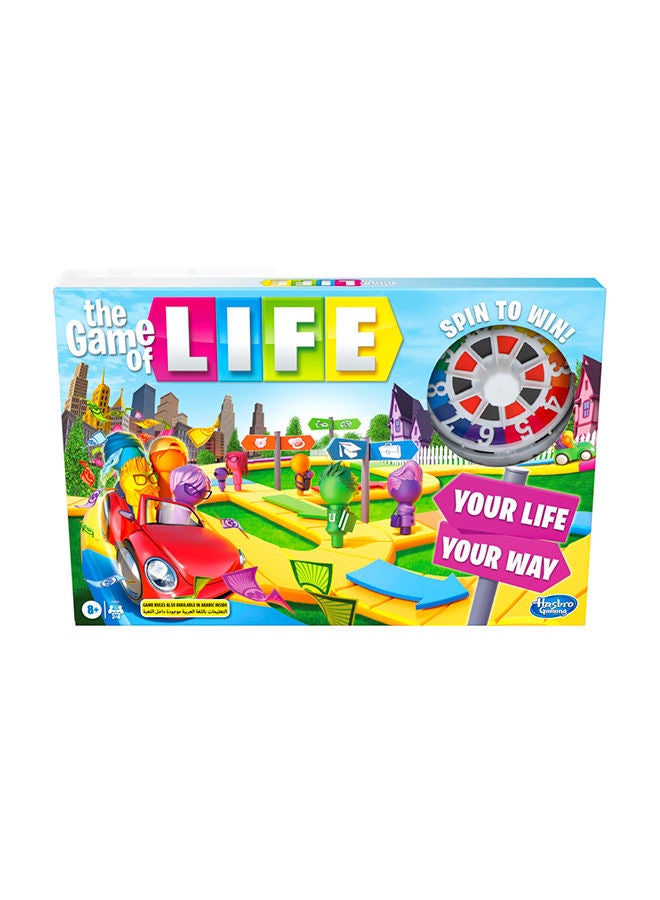 The Game of Life Board Game - Family Fun Game with Life Milestones, Spin to Win, Action Cards & Investment Tracker, Ages 8+