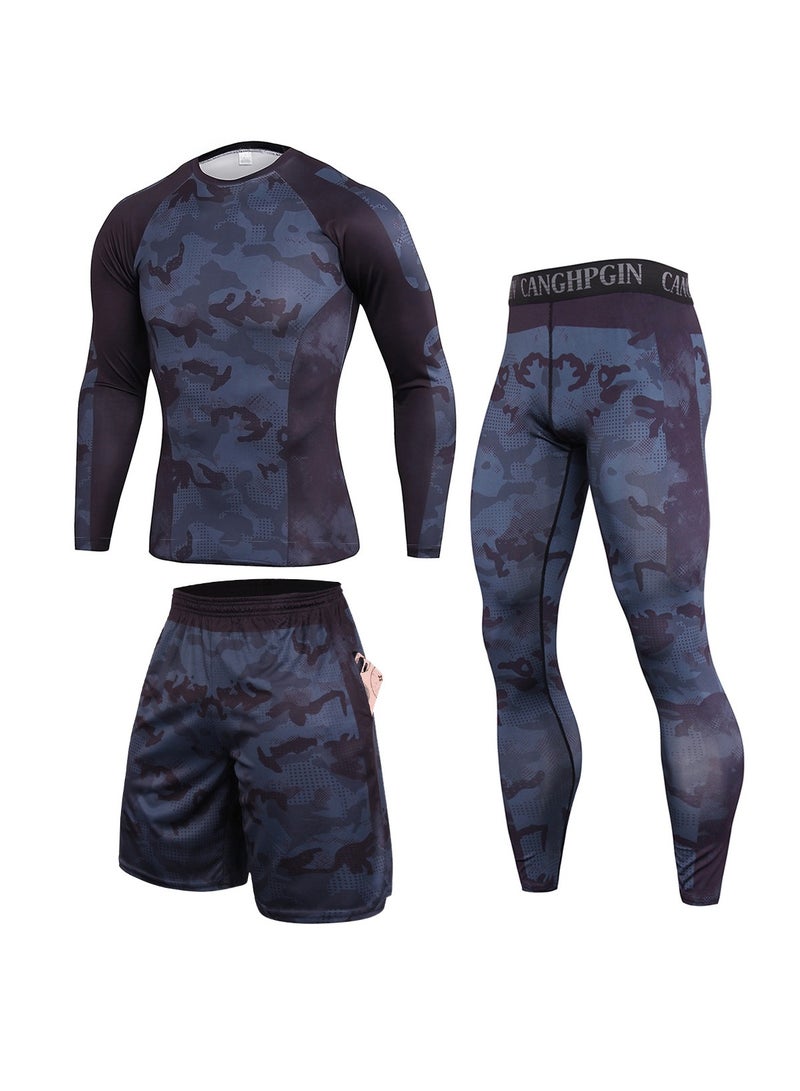 Loose Fitting Ice Silk Pants Quick Drying Sports Set