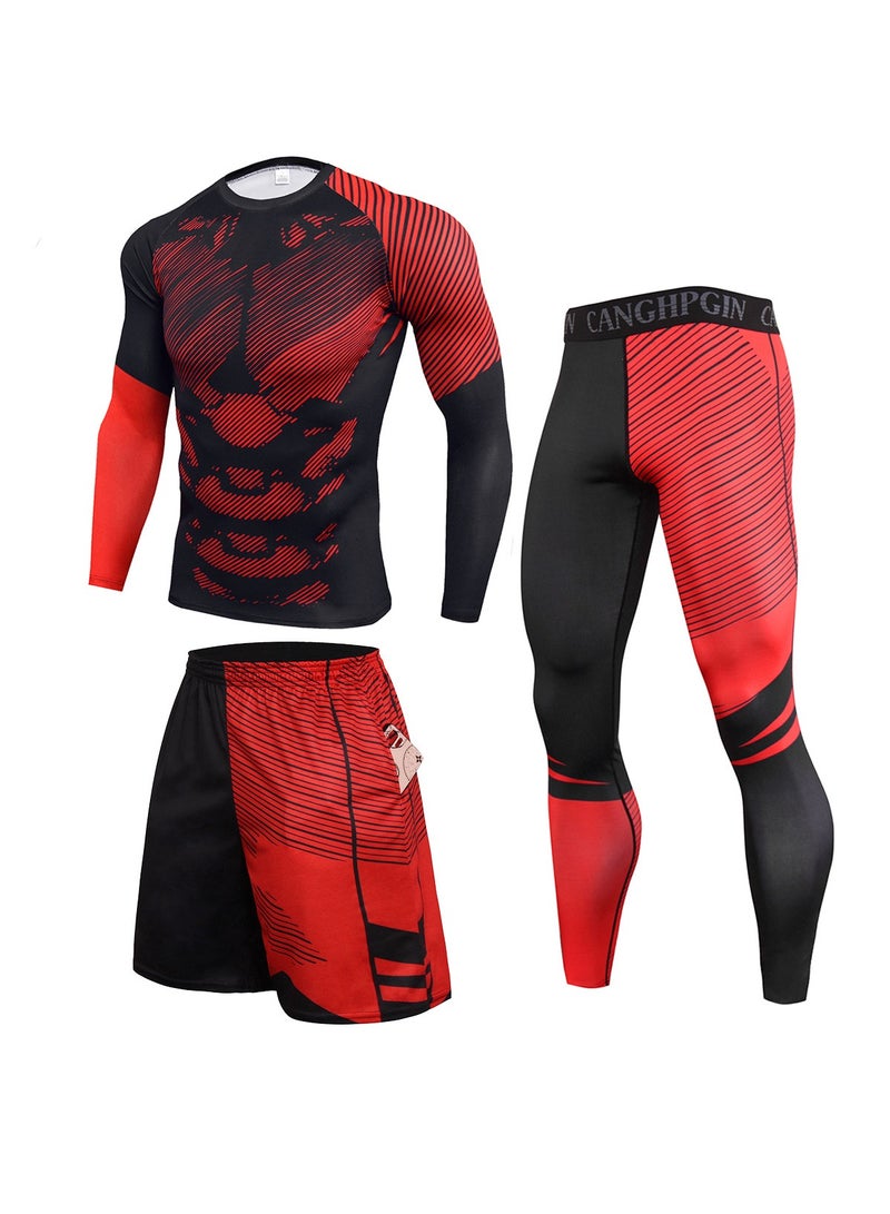 Loose Fitting Ice Silk Pants Quick Drying Sports Set