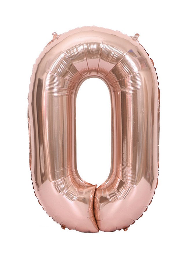Number 0 Shaped Balloon 40inch