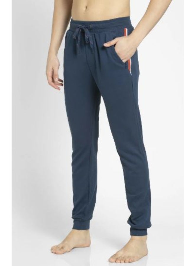 Drawstring Track Pant Blue