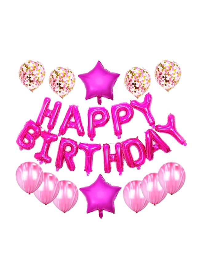 25-Piece Decorative Balloon Set 16inch