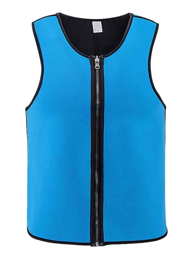 Sport Corset Vest Blue