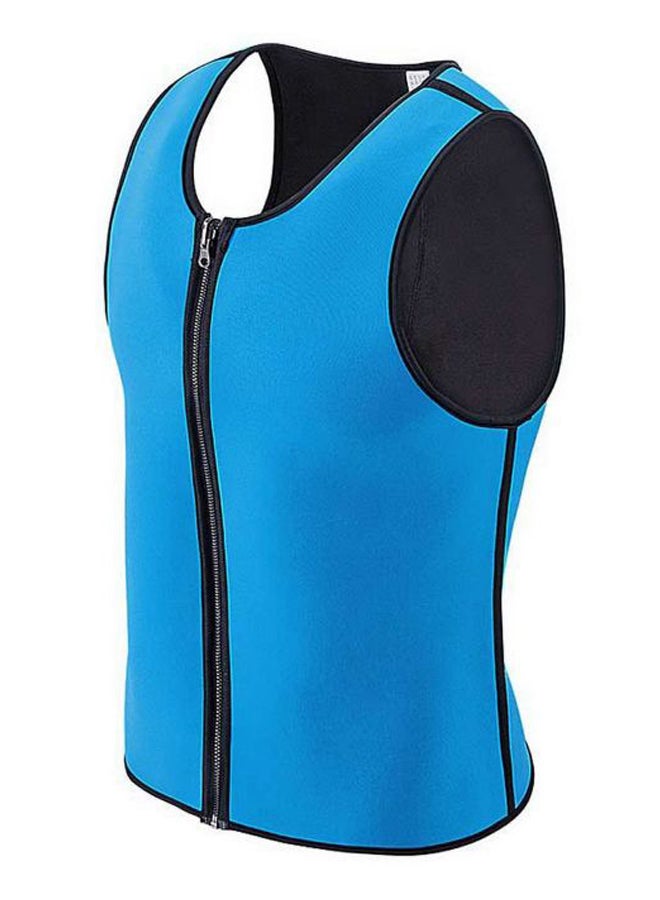 Sport Corset Vest Blue