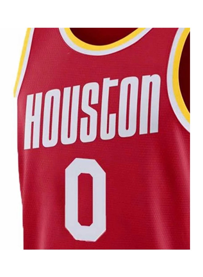 NBA Star Jersey T-Shirt Red