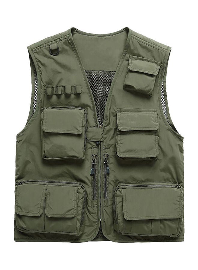 Fishing  And Photography Vest Green